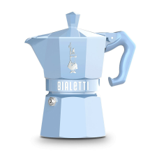 Bialetti Moka Exclusive kotyogó kék-6 adagos kávéfőző