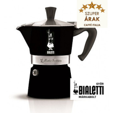 Bialetti Moka Express 3 személyes fekete kotyogós kávéfőző kávéfőző