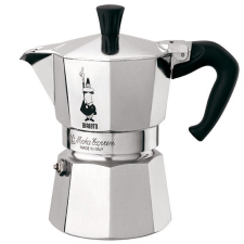 Bialetti - Moka Express Colour - hagyományos kávéfőző - 3 adagos - ezüst kávéfőző