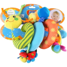 Biba Toys Spirál kukac textil bébijáték egyéb bébijáték