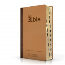  Bible Segond 21 compacte (premium style) - duo cuir praliné-chocolat – Segond 21 idegen nyelvű könyv