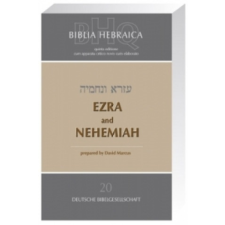 Biblia Hebraica Quinta (BHQ), Ezra and Nehemia – David Marcus idegen nyelvű könyv