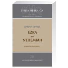 Biblia Hebraica Quinta (BHQ), Ezra and Nehemia – David Marcus idegen nyelvű könyv