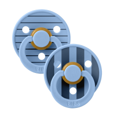  BIBS Cumi, Studio Pin Colour, Égkék mix, 0-6 hó cumi