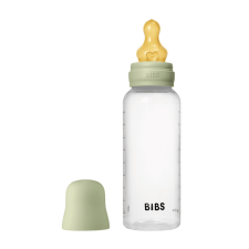 Bibs cumisüvegszett 270 ml - natúr kaucsuk cumifejjel - zsálya cumisüveg