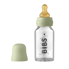 BIBS cumisüvegszett üveg 110ml zsálya cumisüveg