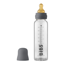  BIBS cumisüvegszett üveg 225ml grafit cumisüveg