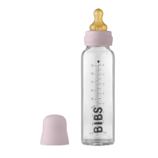 BIBS cumisüvegszett üveg 225ml halvány lila cumisüveg