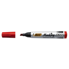 Bic 2300 maradandó marker, 12 db, Piros filctoll, marker