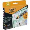 Bic Dekormarker készlet, 1,5 - 2,3 mm, BIC, 8 különböző pasztell szín
