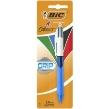 Bic Golyóstoll, 0,32 mm, nyomógombos, négyszínű, BIC "4 Colours Grip Original" toll