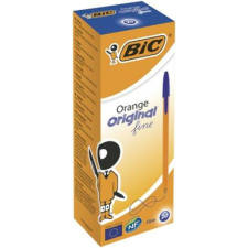 Bic Golyóstoll, 0,3 mm, kupakos, BIC "Orange Original Fine", kék toll