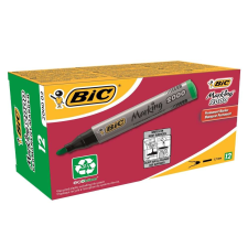 Bic permanent 2000 marker, Zöld, 12 db/doboz filctoll, marker