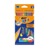 Bic Színes ceruza BIC Kids Evolution hatszögletű hajlékony csíkos környezetbarát 12 db/készlet