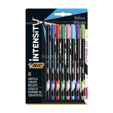 Bic Tűfilc, 0,4 mm, BIC &quot;Intensity&quot;, 8 különböző szín filctoll, marker