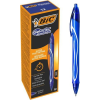 Bic Zseléstoll, 0,3 mm, nyomógombos, BIC "Gel-ocity Quick Dry", kék