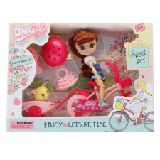  Biciklis baba játékbaba felszerelés