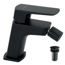  Bidé csaptelep Novaservis Nobles EGO leeresztőszeleppel fekete 43011,5 csaptelep