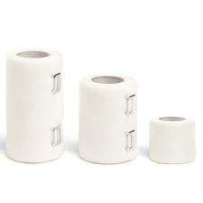 Biflexideal rövidmegnyúlású kompressziós fásli 3/6 cm x 5 m fehér gyógyászati segédeszköz