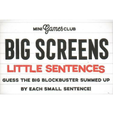  Big screens - Little sentences - PP Matchbox kártyajáték nyelvkönyv, szótár
