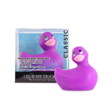 Big Teaze Toys My Duckie 2.0 - játékos kacsa vízálló csiklóvibrátor (lila) vibrátorok