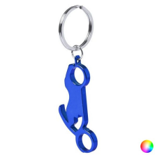 BigBuy Outdoor Nyitó Kulcstartó 145627 (3 x 6,6 x 0,4 cm) Kék kulcstartó