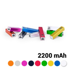 BigBuy Tech Power Bank 2200 mAh USB 144743 Zöld power bank