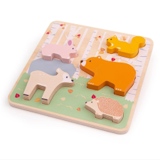  Bigjigs baby fa puzzle erdő puzzle, kirakós