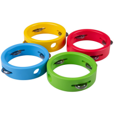 Bigjigs fa gyerek csörgődob 1 db sárga játékhangszer