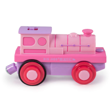 Bigjigs Rail Elektromos Mozdony Erős Rózsa vágány