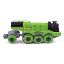  bigjigs rail elektromos mozdony flying scotsman zöld kisvasút