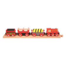 Bigjigs Rail fa tehervonatok + sínek II. kreatív és készségfejlesztő
