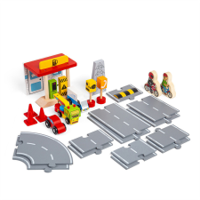 Bigjigs Rail Fa úttartozékok kreatív és készségfejlesztő