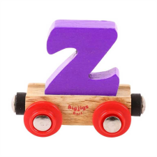 Bigjigs Rail fa vonatkocsi betűvel - Z vágány