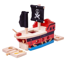 Bigjigs Rail kalózhajó vágány