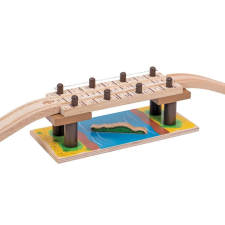  Bigjigs Rail szafari kötélhíd kisvasút