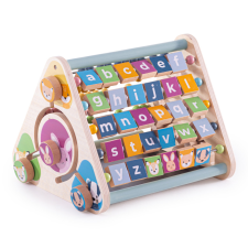  Bigjigs Toys Aktivní trojúhelník se zvířátky - poškozený obal készségfejlesztő