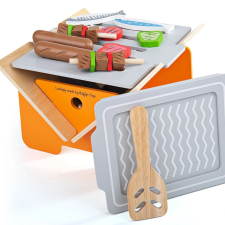 Bigjigs Toys asztali grillsütő konyhakészlet
