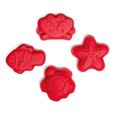Bigjigs Toys homokozó formák piros cseresznye homokozójáték