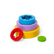  Bigjigs Toys Skladacia kvetinová veža készségfejlesztő