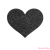Bijoux Indiscrets Flash Heart-Black