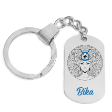 Bika – kulcstartó több formában és színben kulcstartó