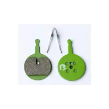 BikeFun DS-38 tárcsafék betét Avid BB5 és Promax DSK-300 fékekhez, 23,8 mm acél alap, organikus pofa kerékpár fék