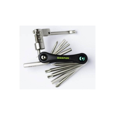 BikeFun Gadget BT-125A marokszerszám, 12 funkciós, fekete kerékpár és kerékpáros felszerelés