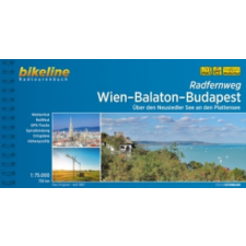  Bikeline Radtourenbuch Wien-Balaton-Budapest – Esterbauer Verlag idegen nyelvű könyv