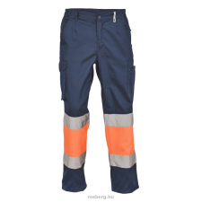  BILBAO HV nadrág navy/narancssárga 46-62 láthatósági ruházat