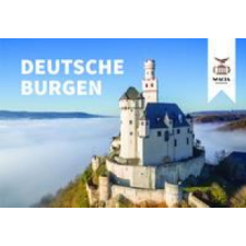  Bildband Deutsche Burgen idegen nyelvű könyv