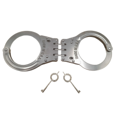 Bilincs IdeallStore® zsanérral, Tight Lock, rozsdamentes acél, 20 cm, huzat mellékelve kés és bárd