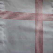  Billerbeck Bianka pamut kispárnahuzat, 36x48 cm, Piros-fehér kockás (019) lakástextília