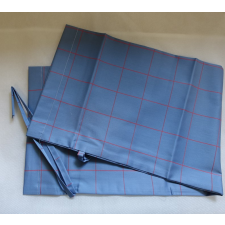 Billerbeck Elegante hengerpárna huzat, 40x15 cm, Acélkék (03) lakástextília